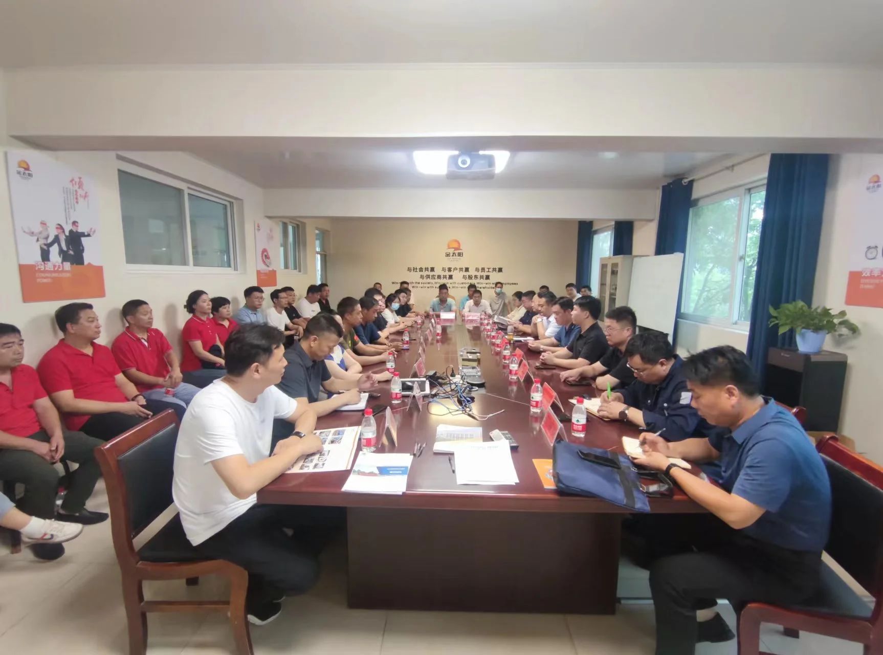 延津縣2023年工貿(mào)企業(yè)防汛應(yīng)急演練在我司舉行!